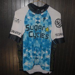 Specialized SL Expert Men's Large Cycling Sugar Cycles Jersey NWOT